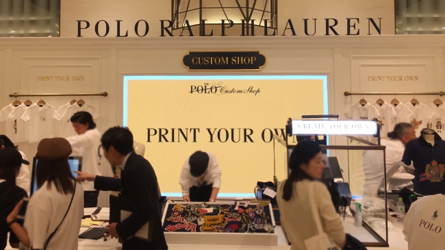 阪急うめだ本店 Polo Ralph Lauren イベント Create Your Own に Ledビジョンを設置しました Lm Tokyo株式会社のプレスリリース