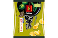 “秋の味”が今年も登場！九州製造柚子こしょう※1使用！華やかに香る青柚子と、ピリッと辛い青唐辛子※2が後を引く『堅あげポテト 柚子こしょう味』