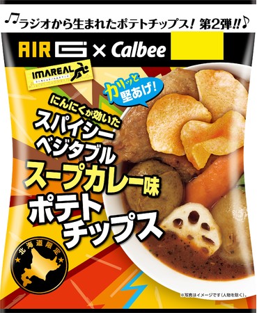 ポテトチップス スパイシーベジタブルスープカレー味