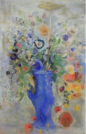 オディロン・ルドン 《グラン・ブーケ（大きな花束）》 1901年 三菱一号館美術館所蔵 