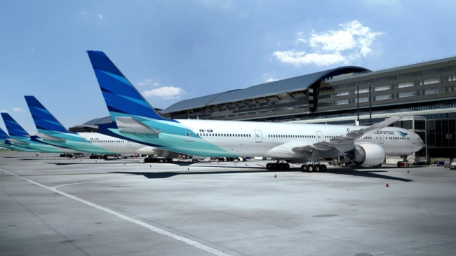 ガルーダ・インドネシア航空　2019年度OAG定時運航率95.01％で世界一位に