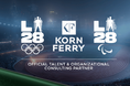 コーン・フェリー、2028年ロサンゼルスオリンピックとパラリンピック（LA28）のファウンディング・パートナーに