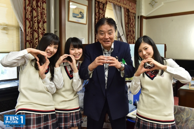 SKE48が河村たかし市長を電撃訪問！番組の知名度アップを目指し名古屋でPR行脚！『SKE48 ZERO POSITION』CS放送TBSチャンネル1で6月4日（土）放送！
