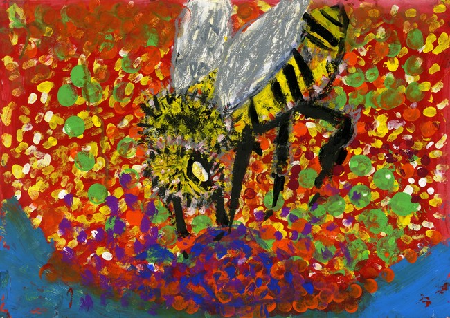 第8回 ミツバチの一枚画コンクール 入賞作品決定 株式会社 山田養蜂場のプレスリリース