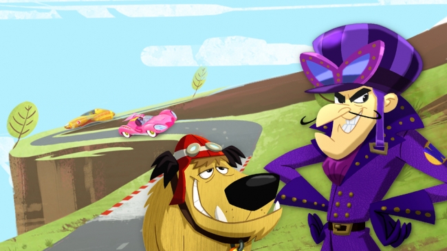 (c) Warner Bros. Entertainment Inc. WACKY RACES and all related characters and elements are trademarks of and (c) Hanna-Barbera.
