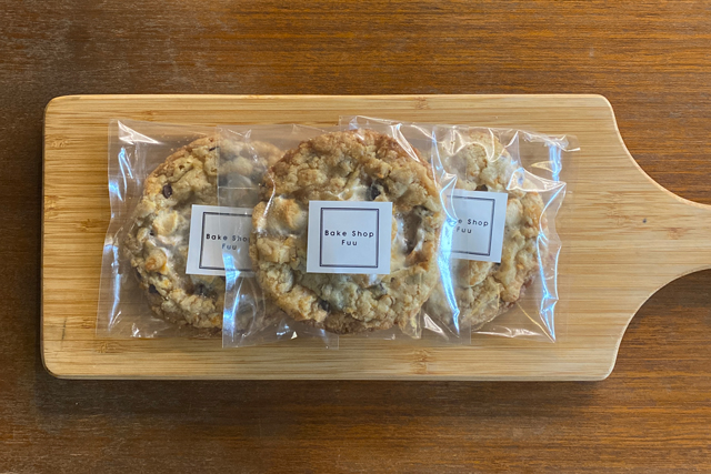 クッキーの例：チョコチップ＆マシュマロクッキー