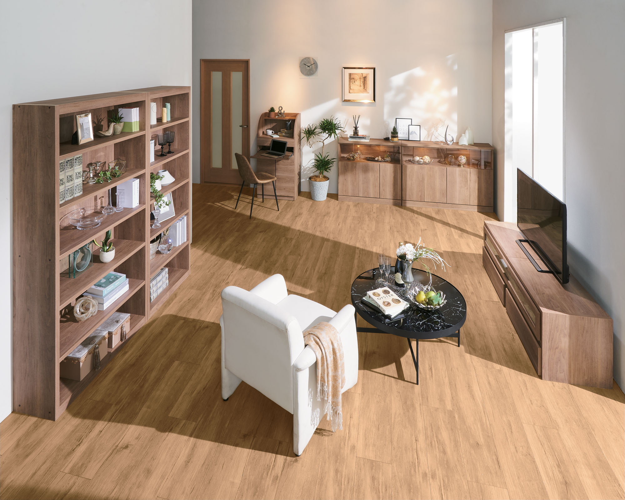 ディノスより 創業50周年を記念し 無塗装 無垢の天然木色を忠実に再現した新色家具を新発売 株式会社 Dinos Corporationのプレスリリース