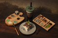 モナリザの微笑みがドリンクに!カフェunimoccの『飲む名画』シリーズ冬期限定は世界一有名な絵画をイメージ。