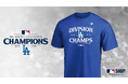 ドジャースのMLBナ・リーグ西地区優勝記念グッズが販売開始!