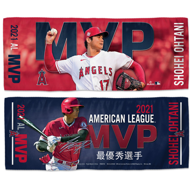 大谷翔平2021年度MVＰグッズ-