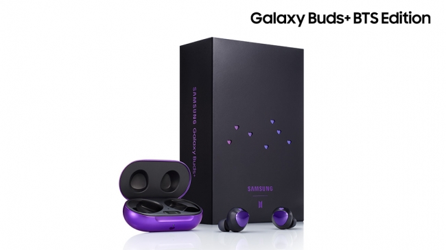 ワイヤレスイヤホン Galaxy Buds+ BTS Edition - イヤフォン