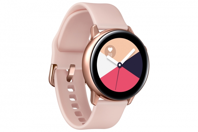 「Galaxy Watch Active」＜ローズゴールド＞