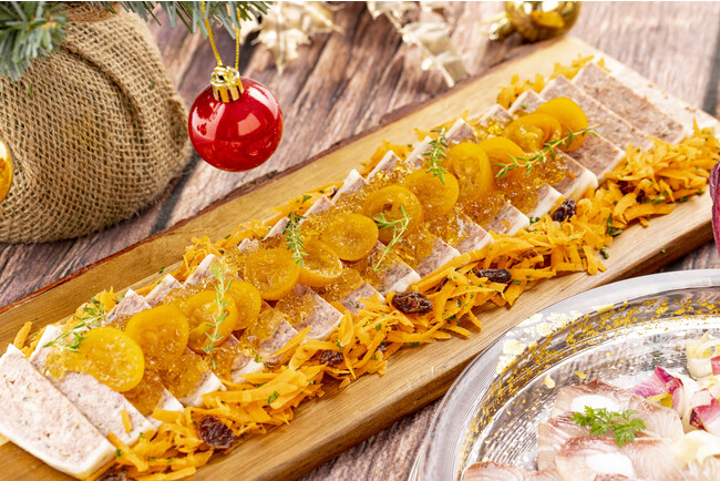 パテドカンパーニュ 金柑と人参ラぺ パテドカンパーニュ 金柑と人参ラぺ