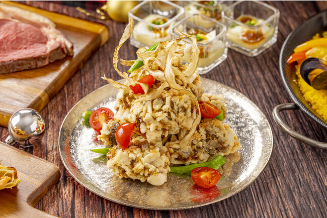 牛蒡(ごぼう)饅頭おかき揚げ 牛蒡(ごぼう)饅頭おかき揚げ