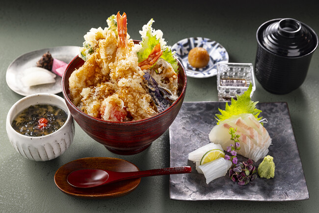 日本料理「風花」 ランチ「天ぷら御膳」 日本料理「風花」 ランチ「天ぷら御膳」