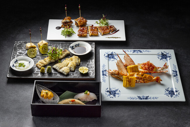 日本料理「風花」　海鮮アラカルト三種