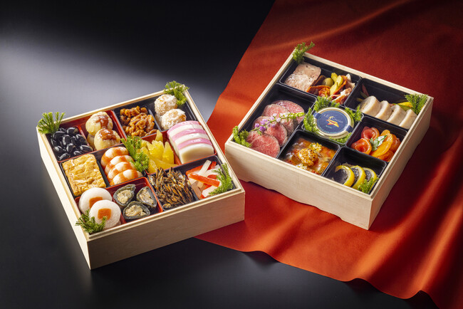 おせち料理　二段重