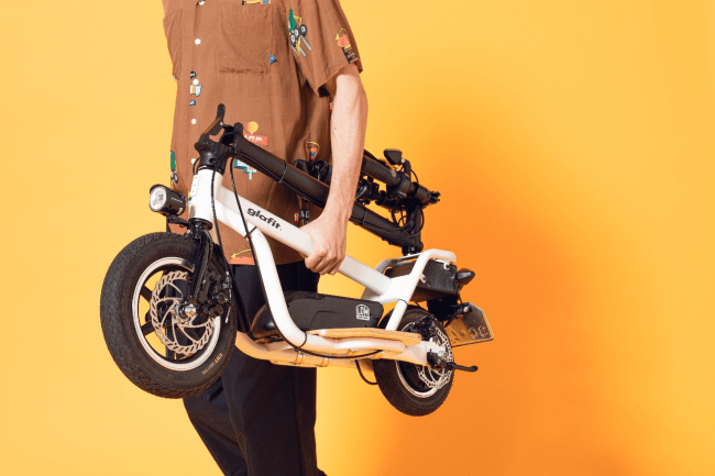 glafit LOM X-SCOOTER 電動 キックボード 電動バイク 折り畳み式