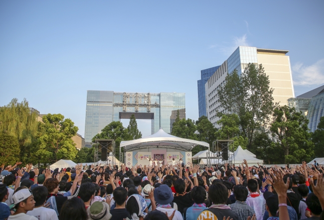 TOKYO IDOL FESTIVAL 2018 SMILE GARDENの様子