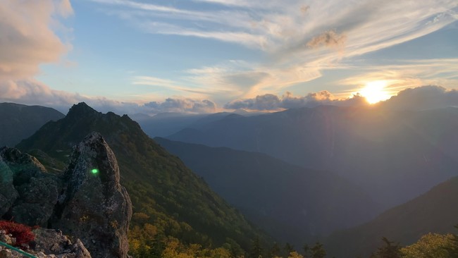 大町市の風景 山岳 大町市の風景 山岳
