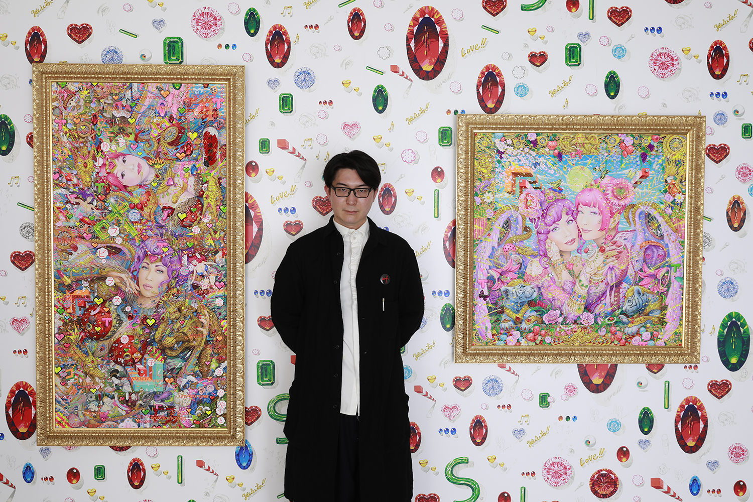 現代美術家・笹田靖人、叶姉妹とのコラボ作品を展示する個展『CHAOS ...