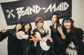 【BAND-MAID】「ロックは淑女の嗜みでして」主題歌で世界的に話題のBAND-MAIDが5/10メイドの日に全国ツアー幕開け!