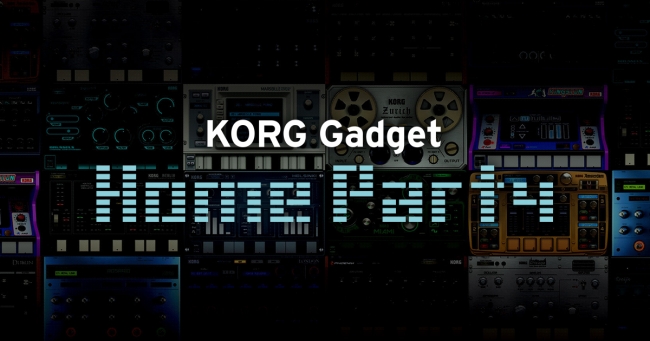 楽器メーカーのコルグがゲームメーカーのセガ タイトーとタッグを組んで贈るイベント Korg Gadget Home Party Vol 2 のチケット一般販売がスタート 株式会社ポニーキャニオンのプレスリリース