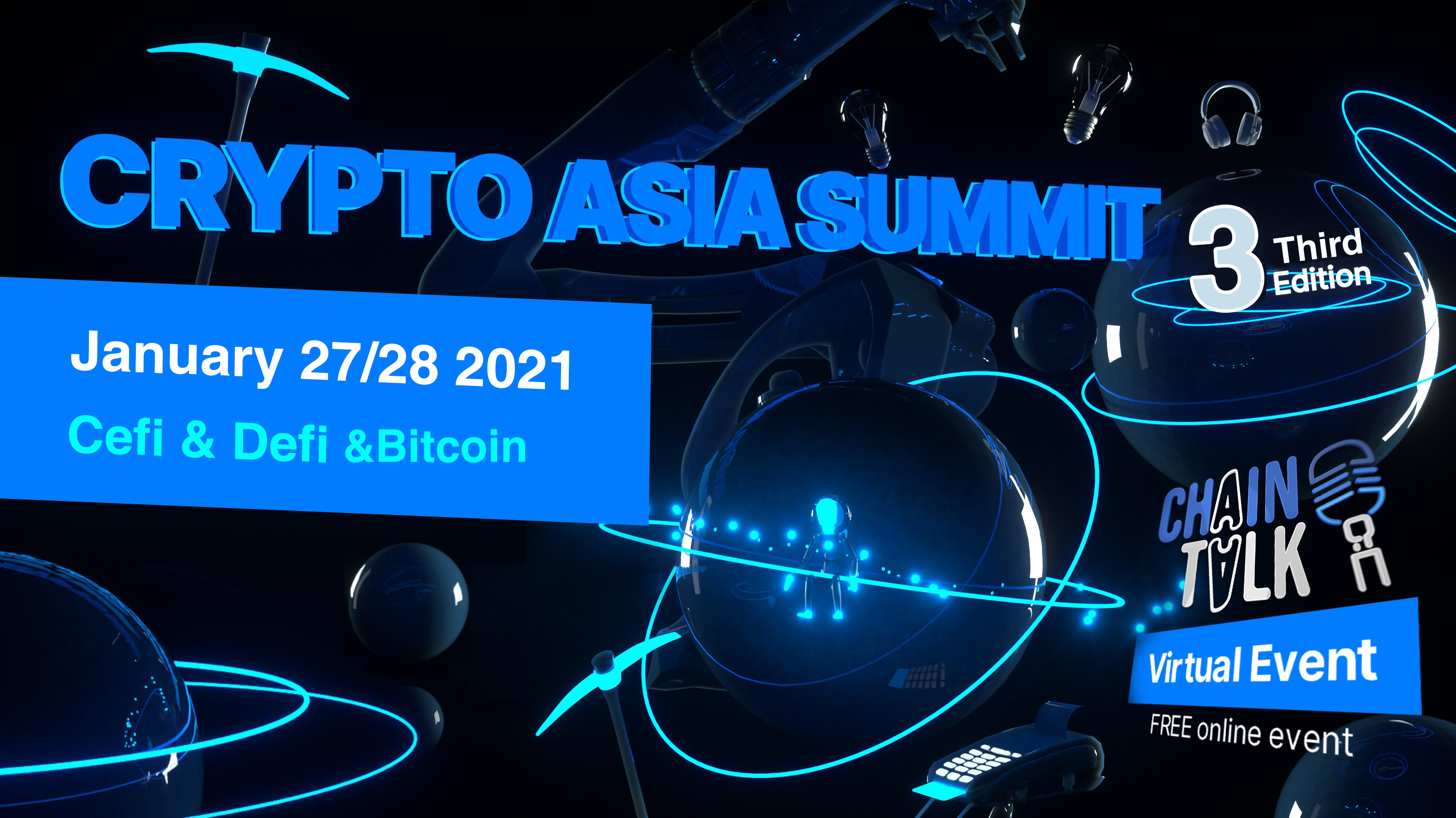 ブロックチェーン業界ハブのchaintalkが1月27 28日にオンラインイベント 第3回 Crypto Asia Summit を開催 株式会社teamzのプレスリリース