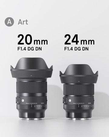 SIGMA 20mm F1.4 DG DN | Art・24mm F1.4 DG DN | Art 発表および発売