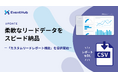 柔軟なリードデータをスピード納品する「カスタムリードレポート機能」を提供開始〜