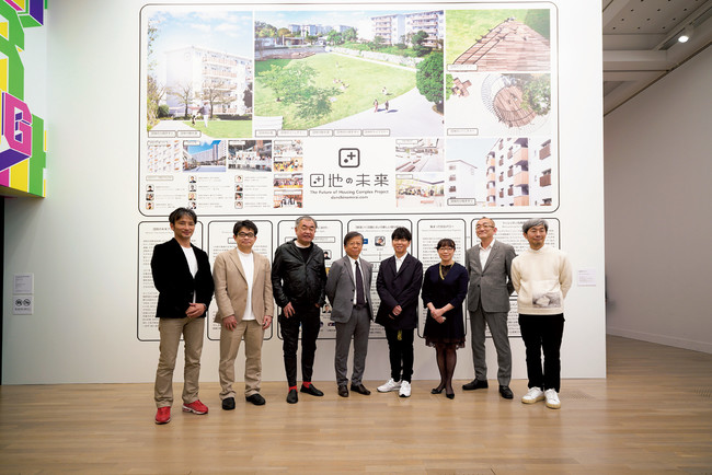 東京都港区の国立新美術館で、2月3日から4月24日まで開催された佐藤可士和展では、ＵＲの「団地の未来プロジェクト」が紹介された。