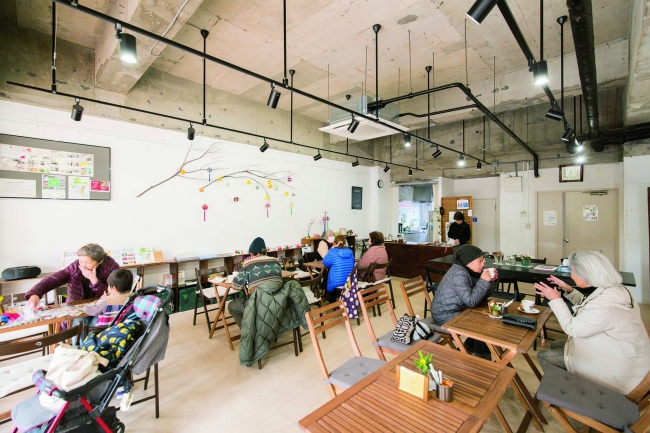 グリーンヒル寺田の「Caféおひさま」は週4日営業。