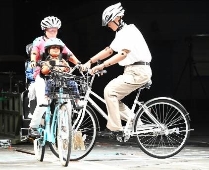 自転車同士の出会い頭衝突による危険性について テスト結果をホームページに公開 Jafのプレスリリース