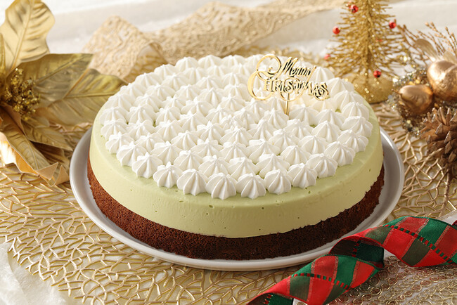 ホワイトチョコと抹茶のムース ホワイトチョコと抹茶のムース