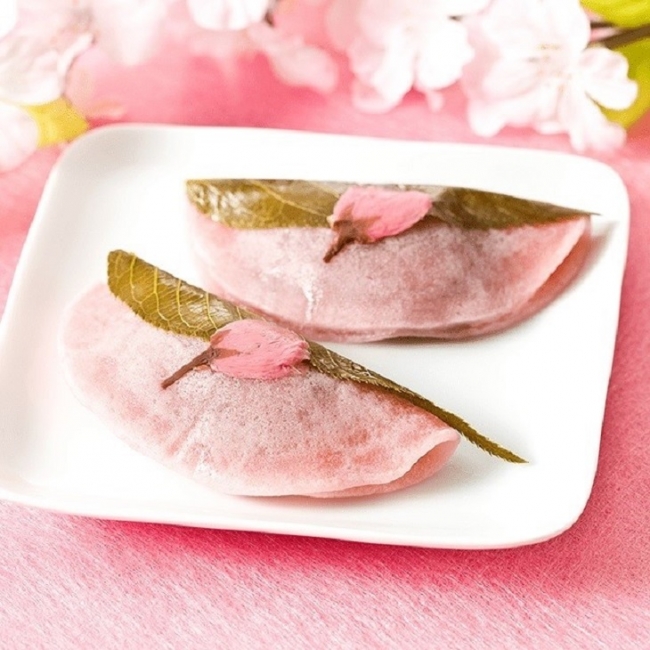 桜餅 長命 寺 日本の春のお菓子「桜餅」