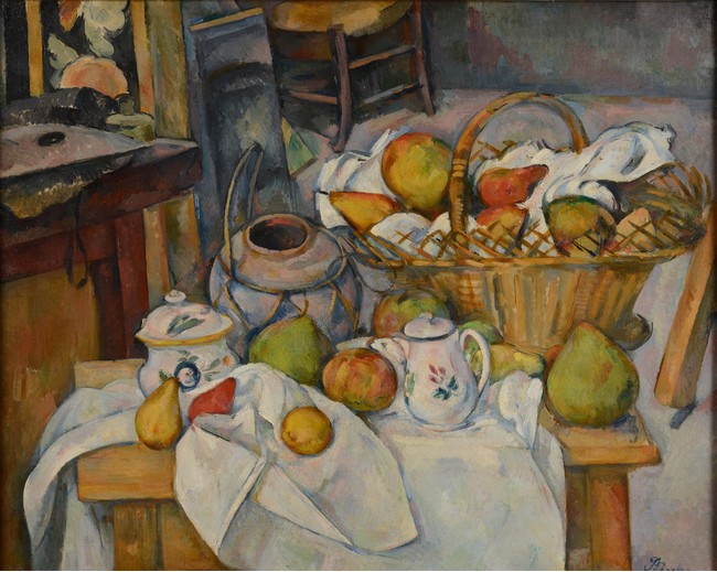 ポール・セザンヌ《台所のテーブル》（再現）オルセー美術館　1888～1890年頃