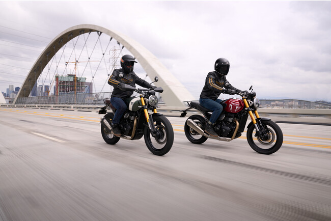 Scrambler 400xとSpeed 400