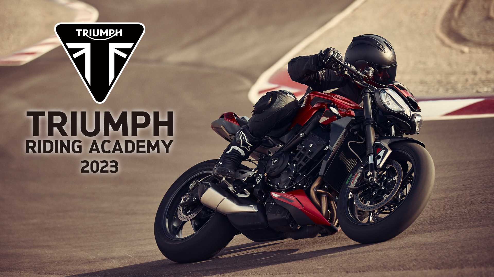 Triumph Riding Academy 2023開催のお知らせ｜トライアンフモーター