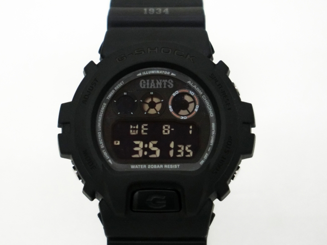 ジャイアンツがG-SHOCKとコラボレーション！「GIANTS×G-SHOCK 2018」を