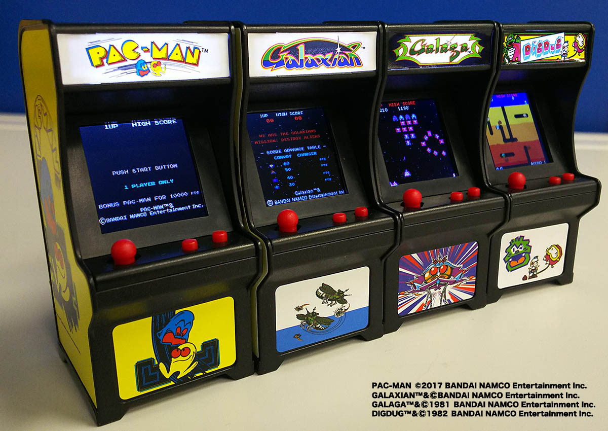 Arcade1Upナムコ ギャラガ&ギャラクシアン アーケードゲーム筐体-