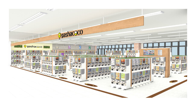 ※『gashacoco』の店舗イメージ写真です。実際の店舗とは異なります。