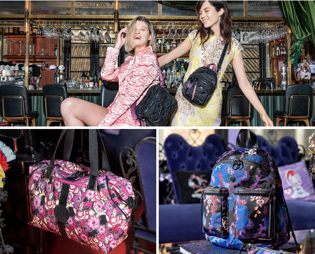 Kipling 2021 秋冬コレクション ANNA SUI とのコラボレーションバッグ