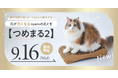 猫458匹の使い比べで生まれた新モデル。爪が丸くなるnyansの爪とぎ【つめまる2】、本日9月16日（水）12:00より2,222台の限定発売