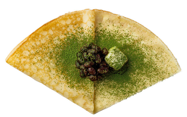 発酵クレープ 抹茶とあんこ 発酵クレープ 抹茶とあんこ