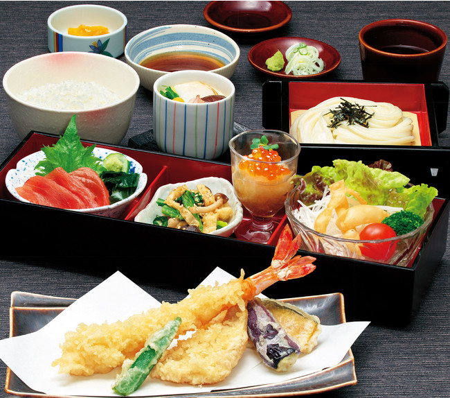 大海老天ぷら和膳