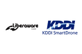 LiberawareとKDDIスマートドローンが、ドローンの社会実装に向けた包括的な業務提携に関する覚書締結