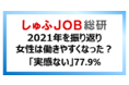 2021年を振り返り、女性は働きやすくなったと思うか？「実感ない」77.9%｜2022年は「女性が働きやすくなる」40.2%、「在宅など自由にキャリアを選べる」52.6%