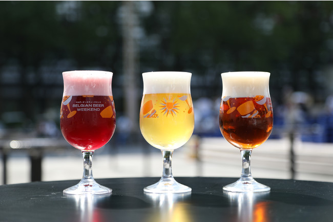 さまざまな色が特徴のベルギービール