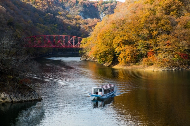 秋の帝釈峡（イメージ）提供：広島県