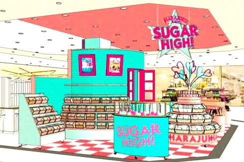Sugar High 1号店が3月1日に原宿竹下通りにグランドオープン Candy A Go Go 食品業界の新商品 企業合併など 最新情報 ニュース フーズチャネル